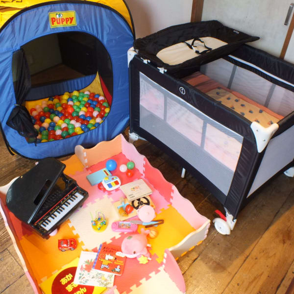 サロン全体がキッズルーム♪お子様が喜ぶ様々なアイテムをご用意しております！！|お子様連れ専用美容室Chakura