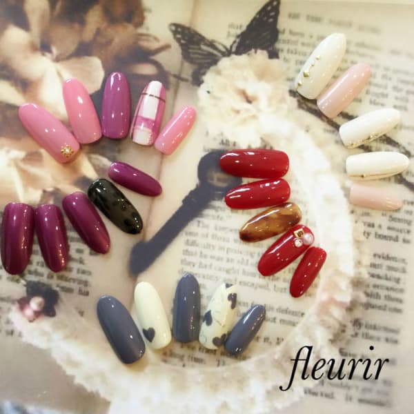 繊細・トレンド・大人上品ネイルなど！指先から女性らしさを・・☆|fleurir