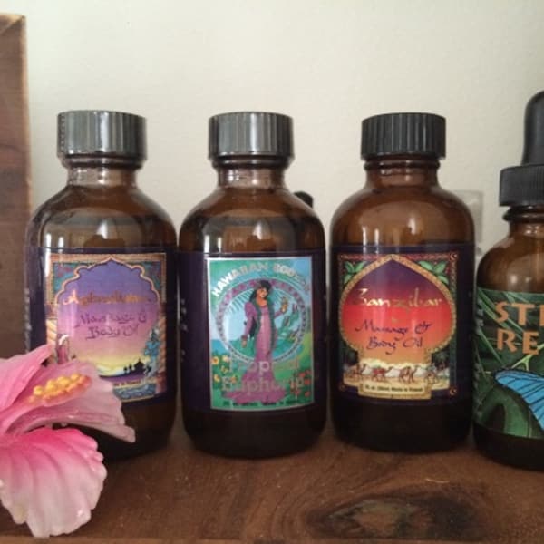 アロマオイルでトリートメント|ハワイアンリラクゼーション Pua Lani