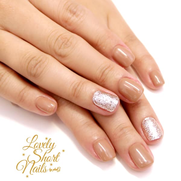 【初回から３回目まで２０％OFF】贅沢シンプルショートネイル特集|plusG