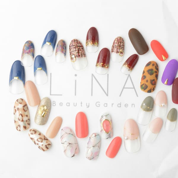 ネイルと同時施術もできますよ!お時間の無い方にオススメ!!|LiNA Beauty Garden