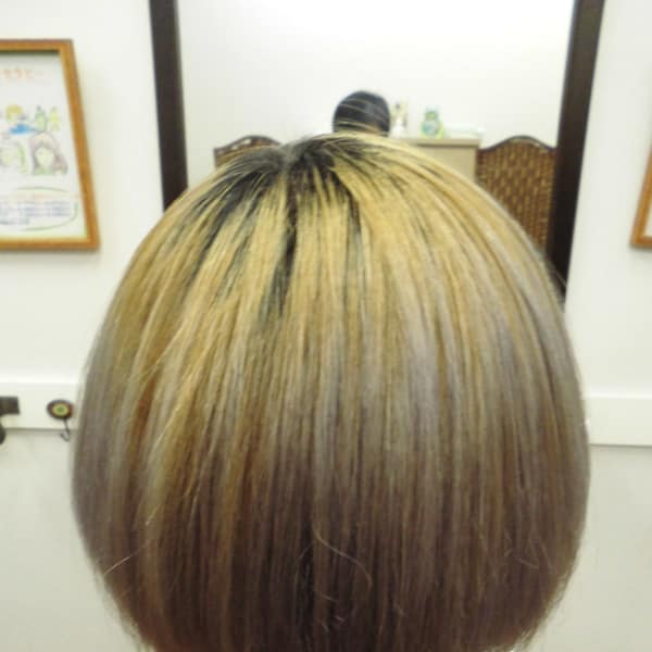 クセ毛・おさまりづらい髪に悩むあなたたへ・・・　カラーだけでつるつるになる！|ヘアーショップｏｎｅすてっぷ