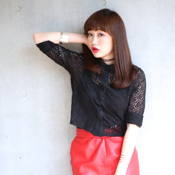 [別次元サラサラ！]プラチナR縮毛矯正orデジタルパーマ＋トレンドカット　|Aco