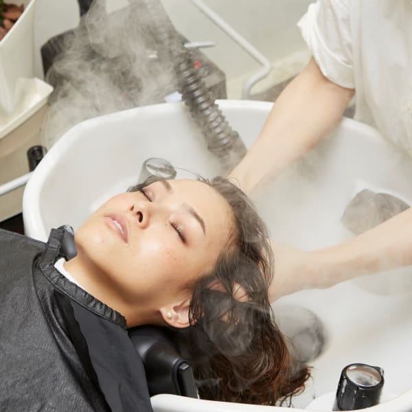 他にはない!極上ヘッドスパ(炭酸ケア付)¥5390→¥4312|h Hair&Spa