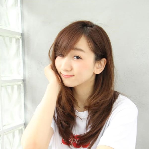 カット+潤いカラー￥8640|ALBA hair resort