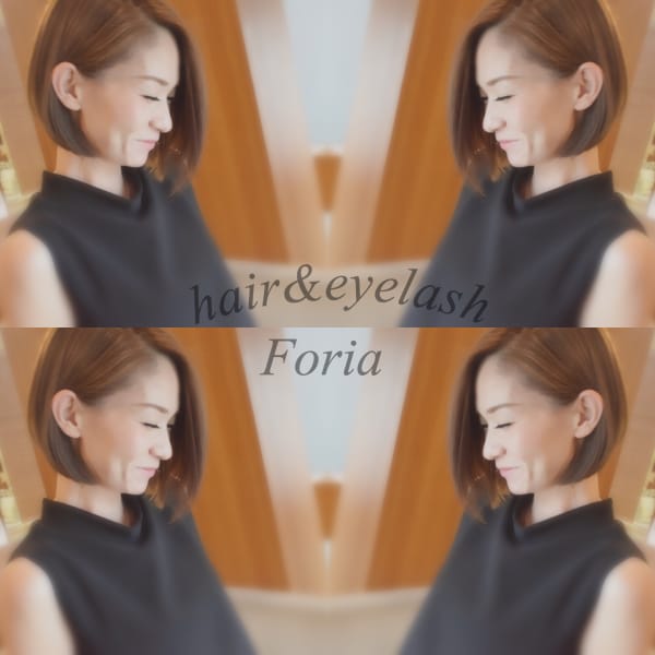 再現性が高い!!スタイル持ちも抜群!!|Foria〜 hair & eyerush