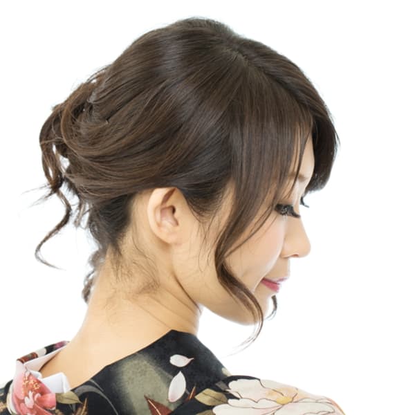 『ヘアセット￥4,400』結婚式のヘアや着物の着付けもOK♪大切な日はより華やかに可愛く！|LUCIDO STYLE L'eclat