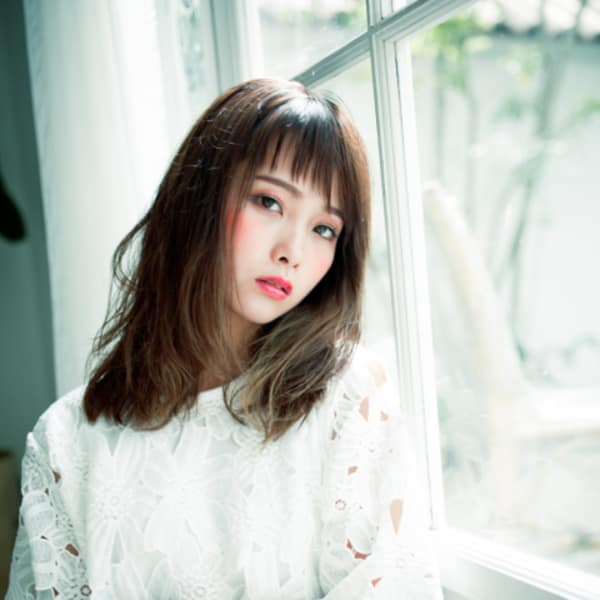 『上質カラー×万能カット』表情まで明るく見える♪美しく保つために、ケアにもこだわります!!|Figaro mily