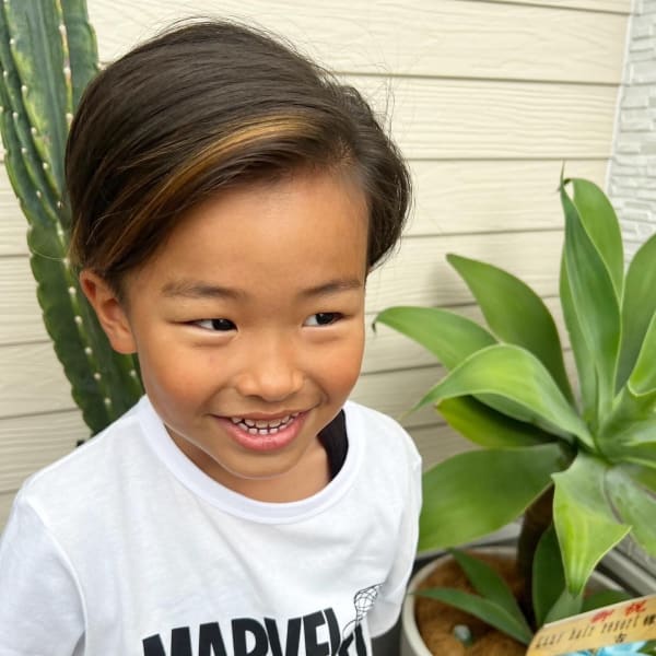 貸切プライベートサロンで安心のキッズカット（未就学児）￥2,750|LANI hair&nail