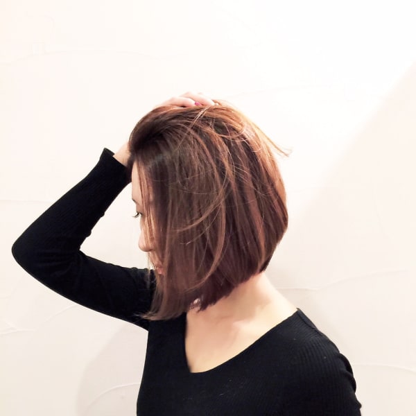 【大人女性に大人気！和漢カラー】保湿&トリートメント効果◎地肌に優しい和漢カラーで染めるほど美しく。|Doluce