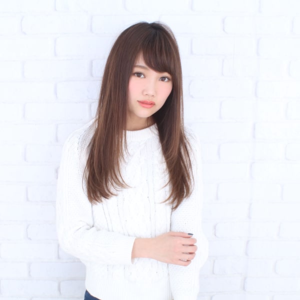 柔らかく、自然な仕上がりに!!|hair and make LuciA mob