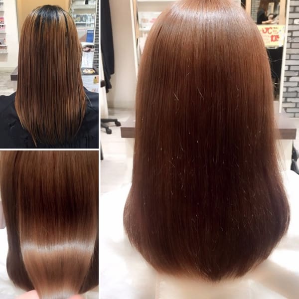 アイロンごまかし一切無し！髪質改善|alpina 菅谷店