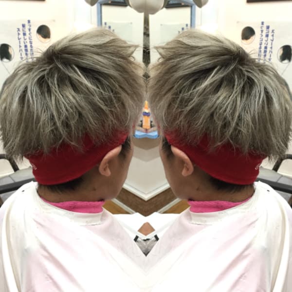 オシャレ☆シルバーアッシュ♪♪|CUT HOUSE BOB