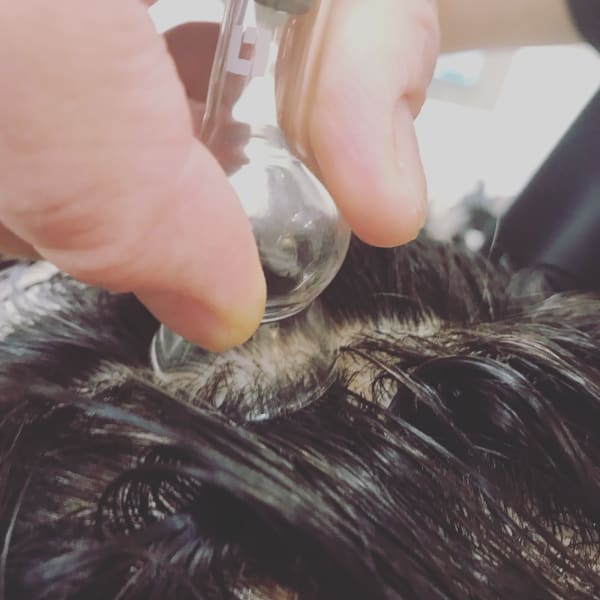 山形初!!Air Spa!! ガラス管で頭皮の汚れを真空吸引!!|Prism-art produce