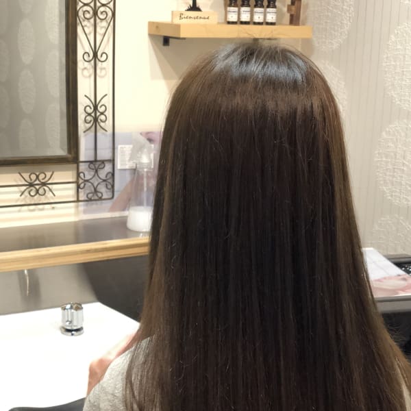 一回でストレートをしたようなまとまりに♪|beaulab 【髪質改善サロン】