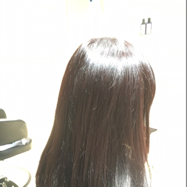 【★秋のオススメ★】カット＋カラー＋(補修トリートメントサービス)￥8500|anfection