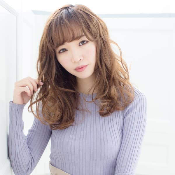 【カラー+カット+内部補修トリートメント¥6900】思わず触れたくなるような、潤いに満ちた美髪に♪|Lucet