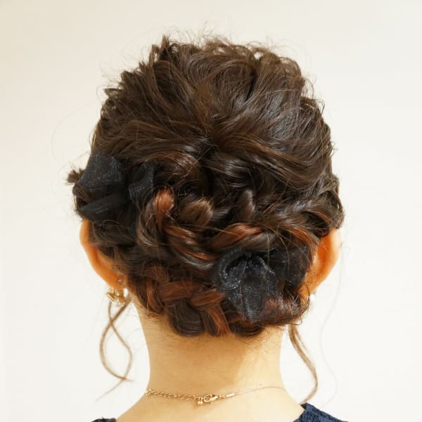 大人かわいいカジュアルヘアセットはムゥフにお任せ♪|mouf -hair&eyelash-