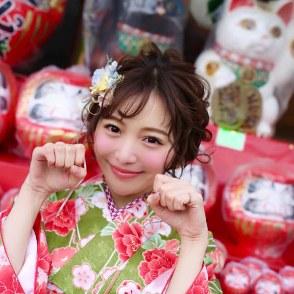 2021年2022年度成人式♪ヘアセット＋振袖着付け＋メイク♪ 25000円 ヘアセット メイク 着付け専門【オリーブ】〜心斎橋/なんば