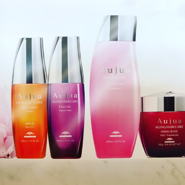 《Aujuaソムリエ在籍》13種類のAujuaの中から美髪になるためにShampoo Barを用意|marju銀座