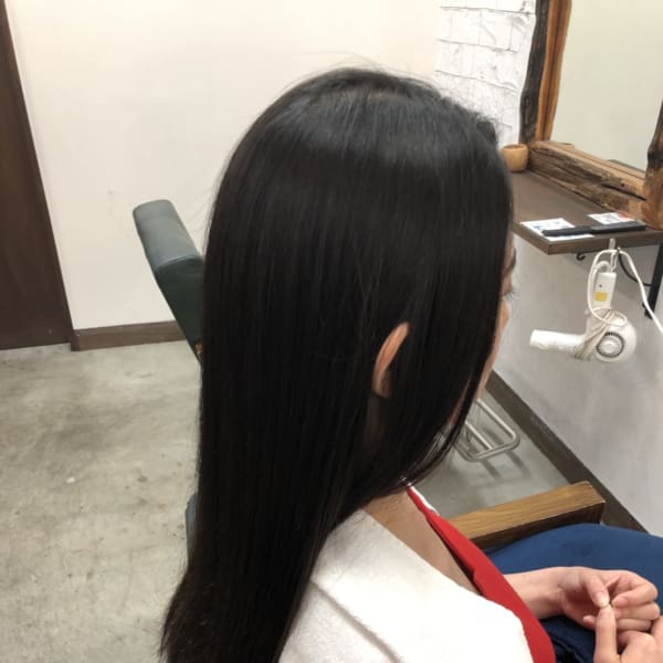 自然すぎると大好評!当店オリジナルやわらか縮毛矯正はいかが?|HAIR&MAKE anyhow 川口東口駅前店