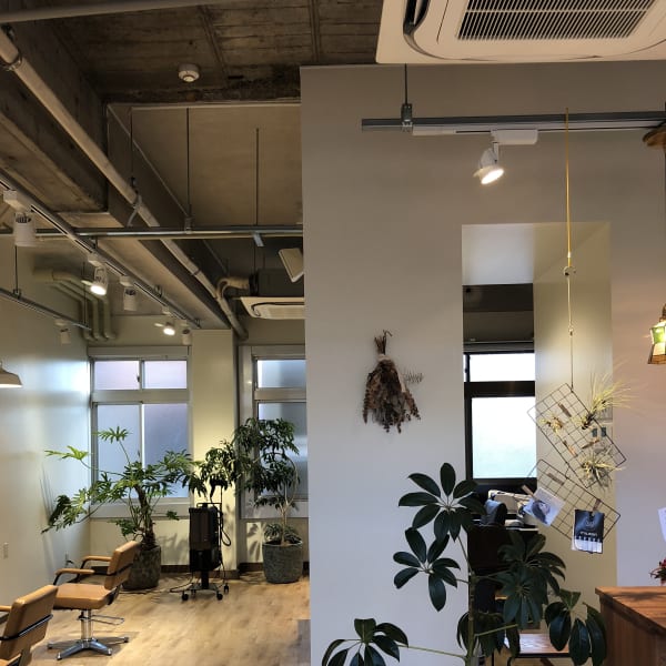 【開放感のある空間◇センスの光るインテリア】|HAIR STUDIO NOME