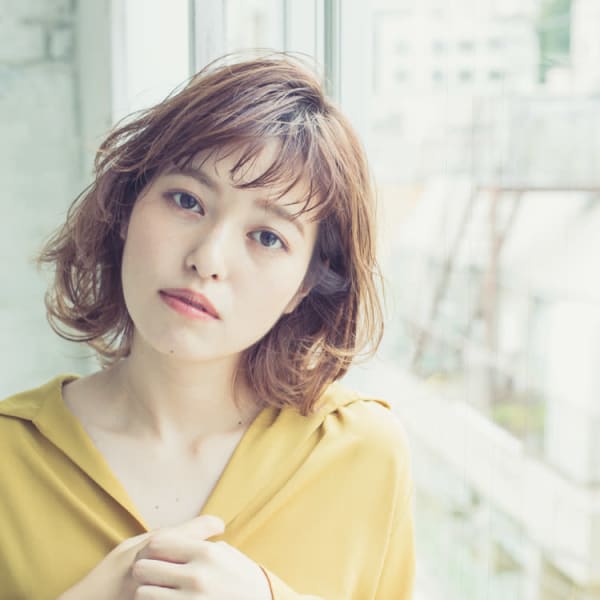 ★新メニュー・髪質改善カラー★カット+髪質改善カラー 8,360円 (ロング料金別)|Please 友部店