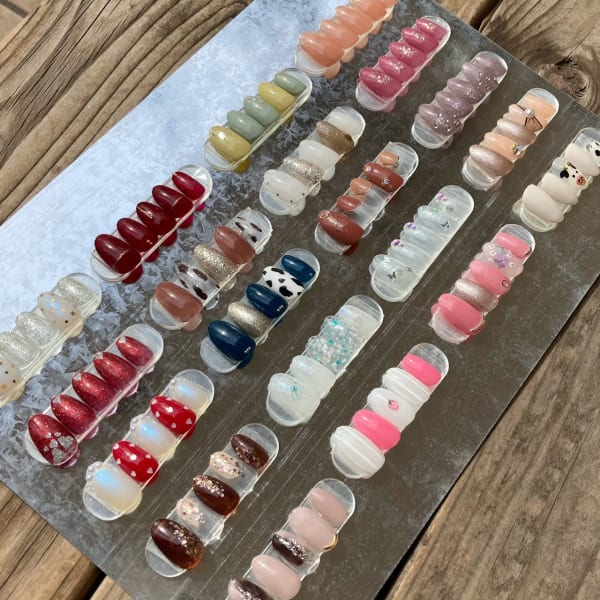 ジェル【トレンドアートコ―ス】シーズンに合わせたトレンドのデザインをリーズナブルに楽しめるコース！|nail salon Soeur