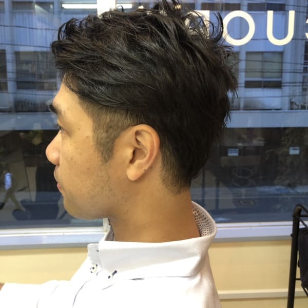 しっかりキマる髪に!男性にも人気の落ち着いた雰囲気のプライベートサロン|hair salon CUORE