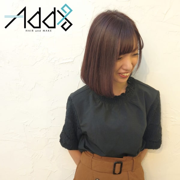 縮毛矯正・ストレートもお任せ☆|Add9 【アドナインス】伊勢崎店