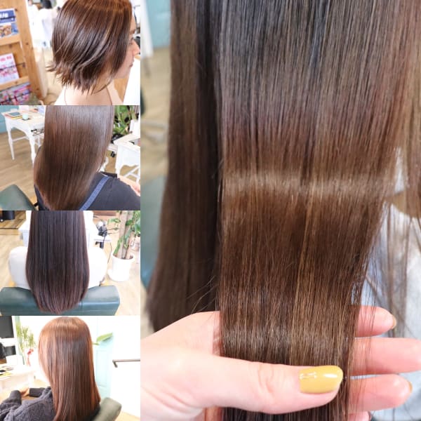 カット＋カラー＜髪質改善コース＞|【ヘッドスパサロン】hair atelier nine