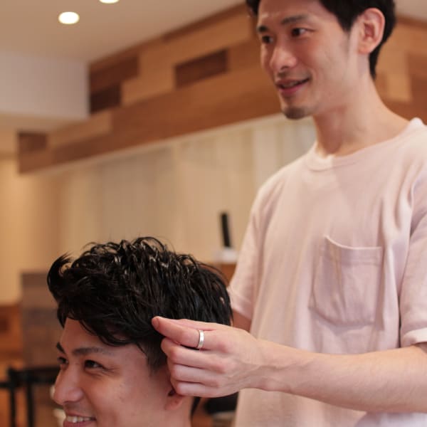 souRiLeはメンズカットも人気|educo per sourile