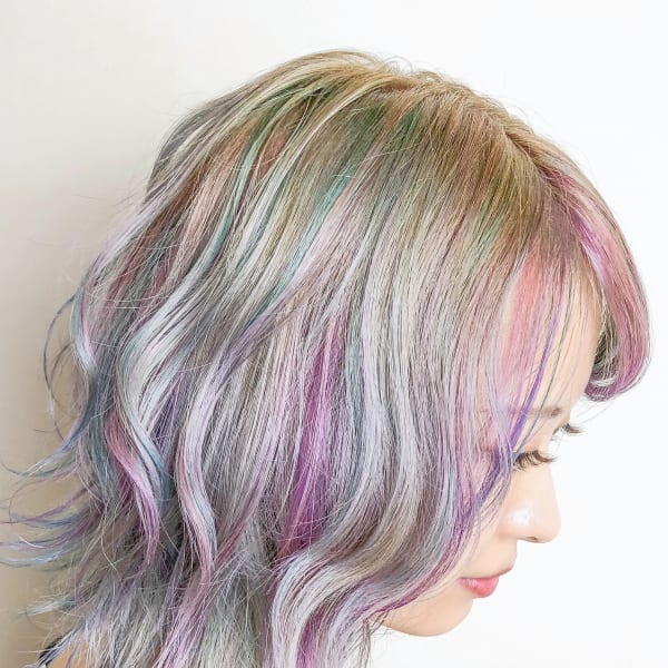 デザインカラーが得意なサロン ダブルカラーorグラデーションカラー→¥6,980|Piece hair&esthe 吉祥寺