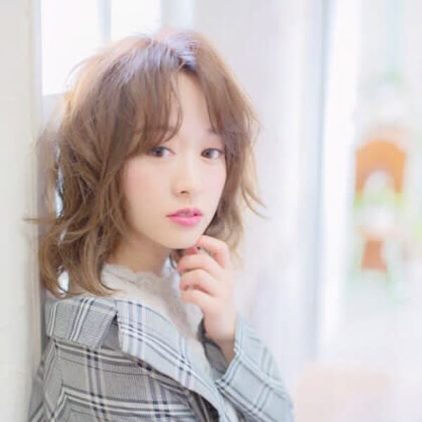 【光輝く美髪体験♪】似合わせカット+フルカラー8800円|Produce 南林間店