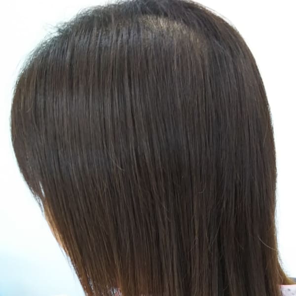 サラサラツヤツヤの縮毛矯正|hair's CRESCENT