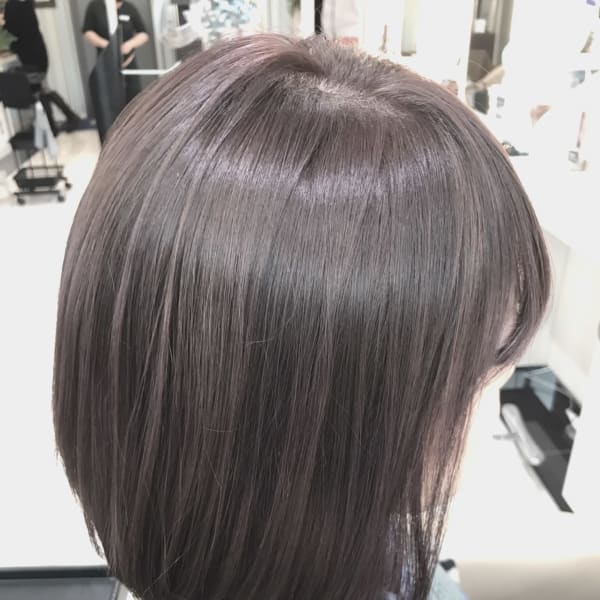 ケアブリーチでの透明感のあるハイトーンカラー☆|Ash 大宮店