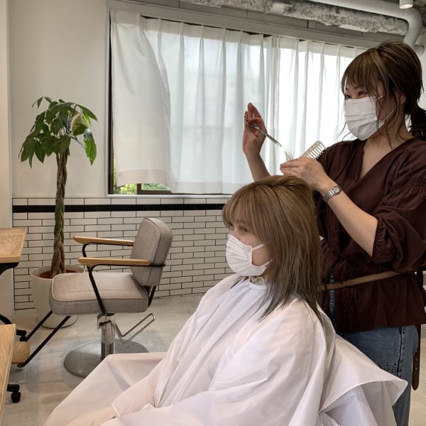 コロナ対策 実施中1 Hair Salon Fuuga せんげん台店 ヘアーサロン フーガ センゲンダイテン のこだわり特集 美容院 美容室 を予約するなら楽天ビューティ