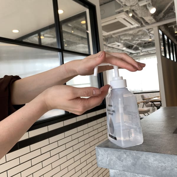 【コロナ対策】実施中4|hair salon fuuga せんげん台店