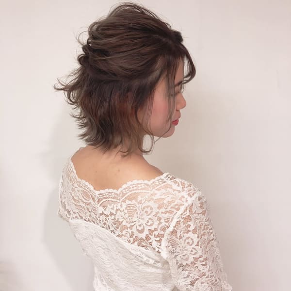 印象をぱっと華やかにするヘアセット★【アップ￥4400】|cheri