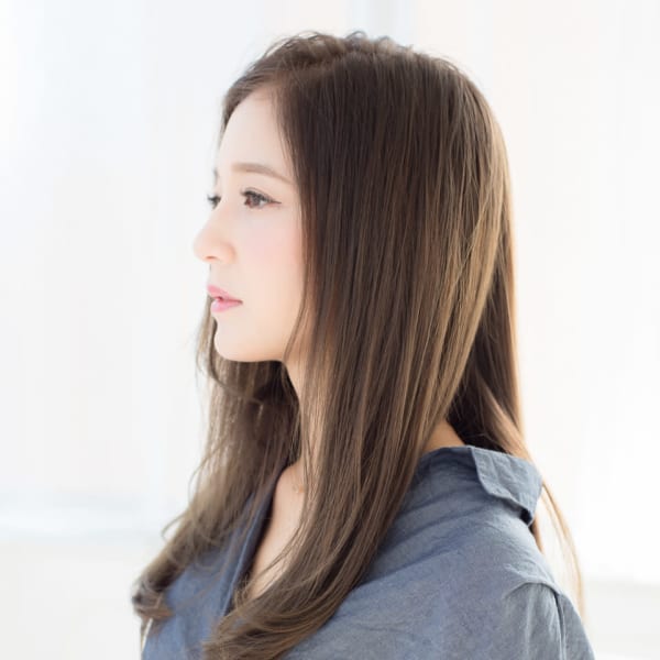 女性スタイリストが担当＊まっすぐすぎない♪カット＋縮毛矯正+プレミアムトリートメント|Hair salon key