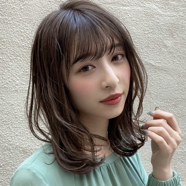 【銀座駅徒歩1分】透明感抜群のイルミナカラーで硬い髪もやわらかな印象に★【銀座】|APHRODITE GINZA