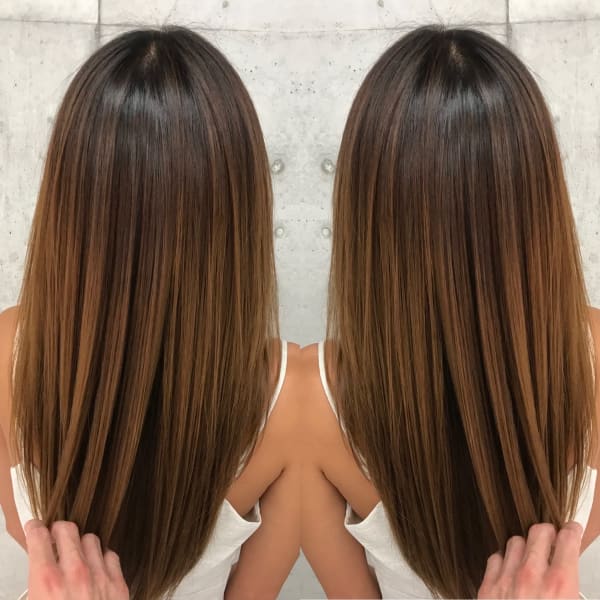 様々なクセやお悩みに合わせて、薬剤を配合！一人一人に似合うオシャレなストレートヘアを☆|JEANA HARBOR
