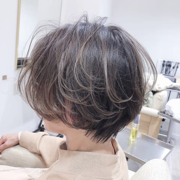 白髪をオシャレにデザインカラー|boutique