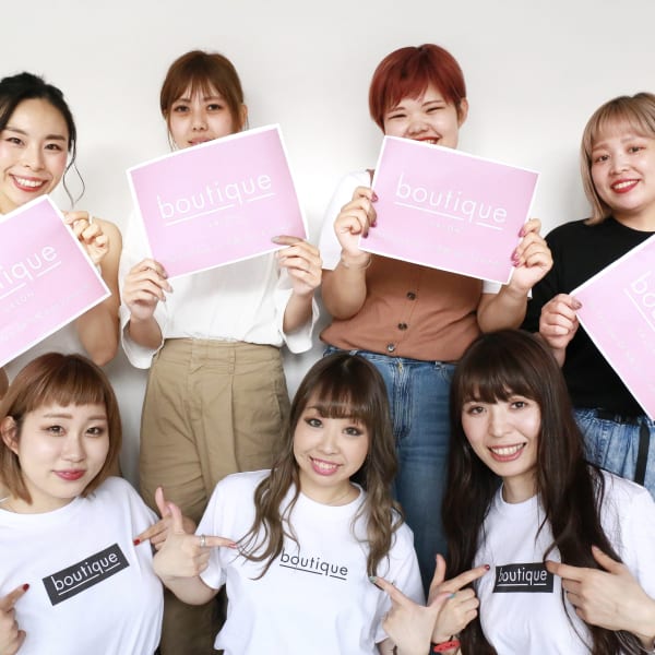 女性スタイリストが多い|boutique