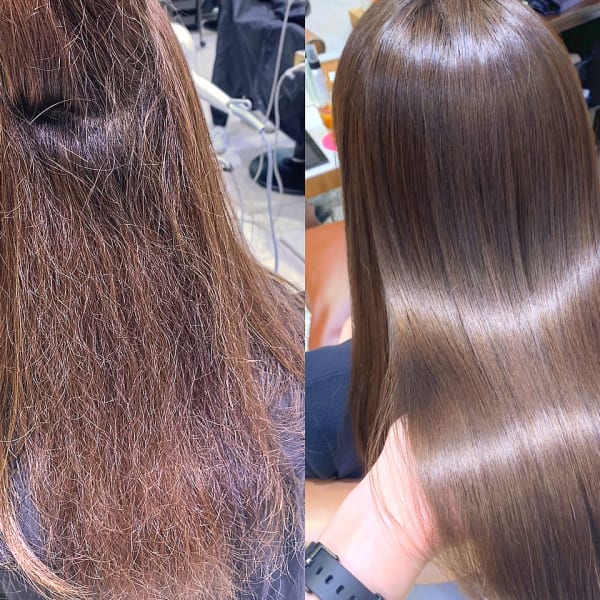 【髪質改善!縮毛矯正・ストレートが得意なサロン】|GRAND