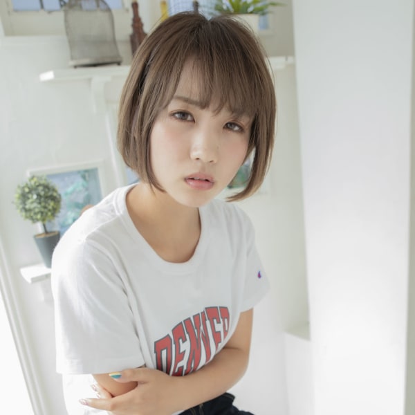 さわやかショートボブ|HAIR DESIGN Serendipity