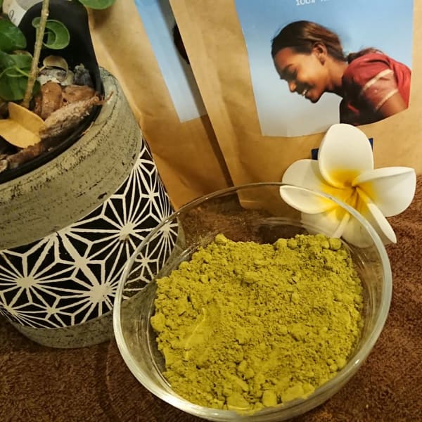 一番いいヘナが採れるインドソジャットのAランクヘナ、葉のみを使った天然100％を使用。|からだの恵み 安城salon