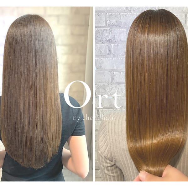 Ortでしか叶えられない髪質改善を体験してください◇素髪から綺麗になるデザインが大人女性に大人気|Ort