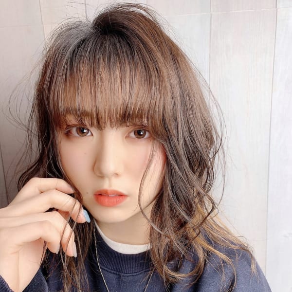 透明感デザインカラーが得意なサロン|LIFE