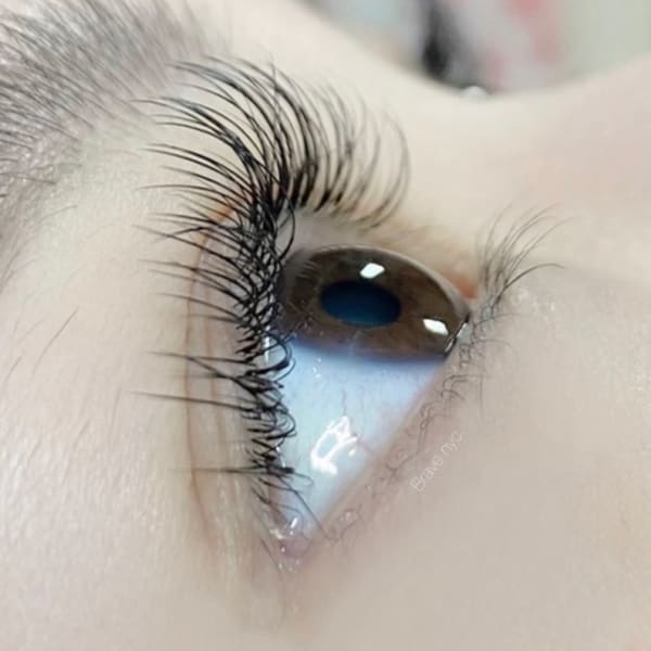 【目を一回り大きく見せる】アップワード+フラットラッシュで「可愛い」って褒められたい★|Lash&Wax Brave nyc.